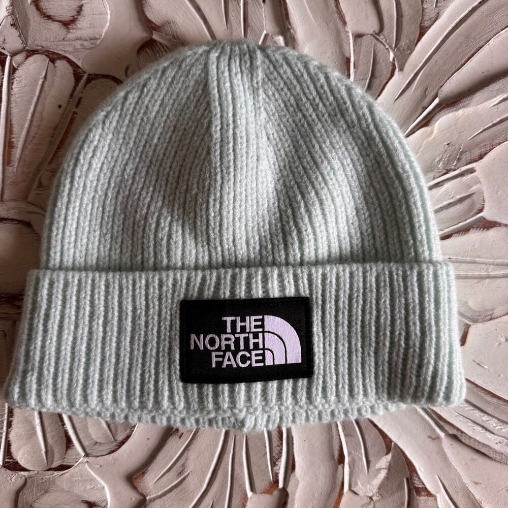 The North Face Kids' Salty Lined Beanie in mint OS